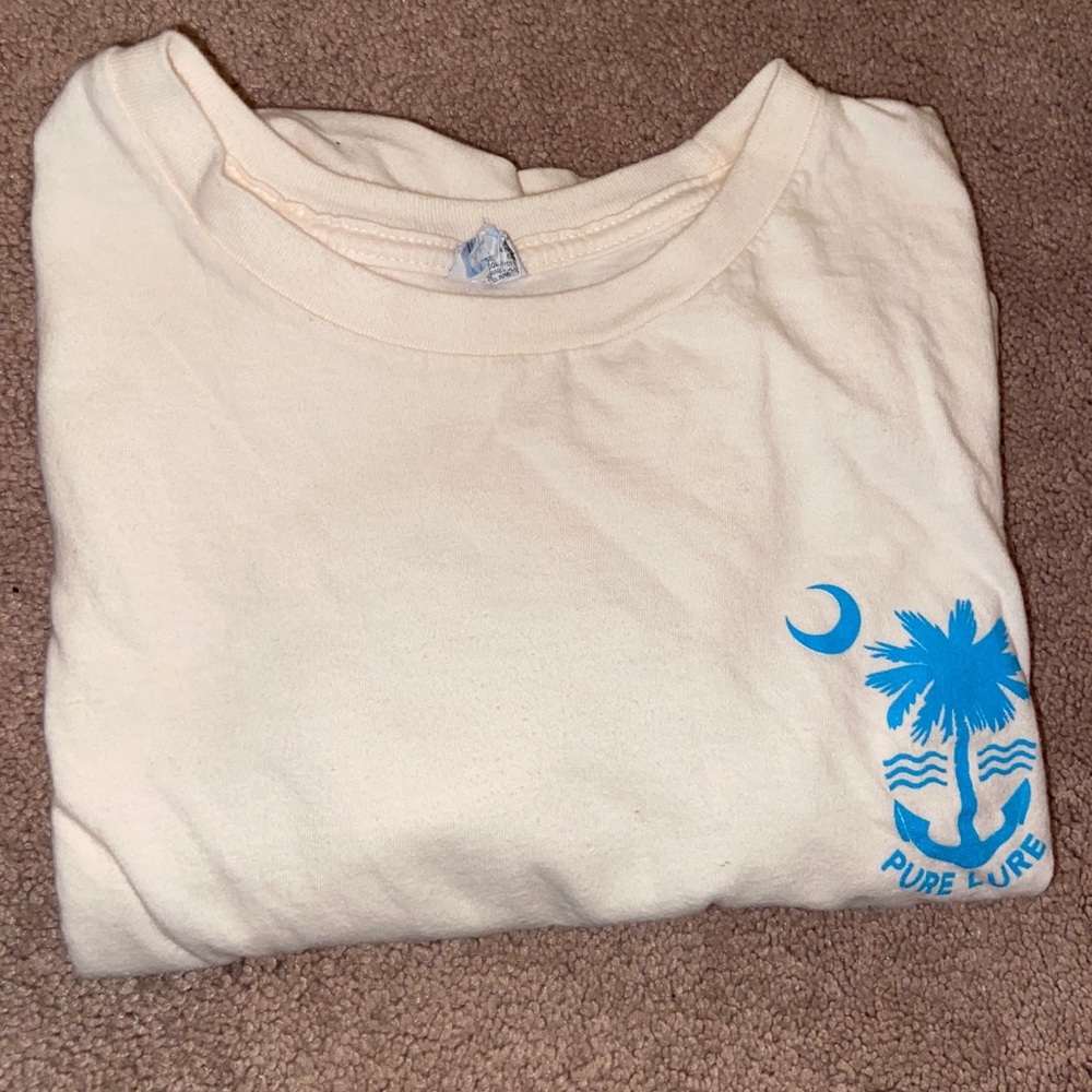 Tan t shirt